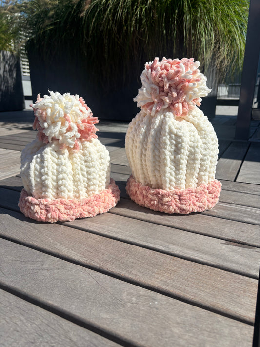 mommy and me beanies