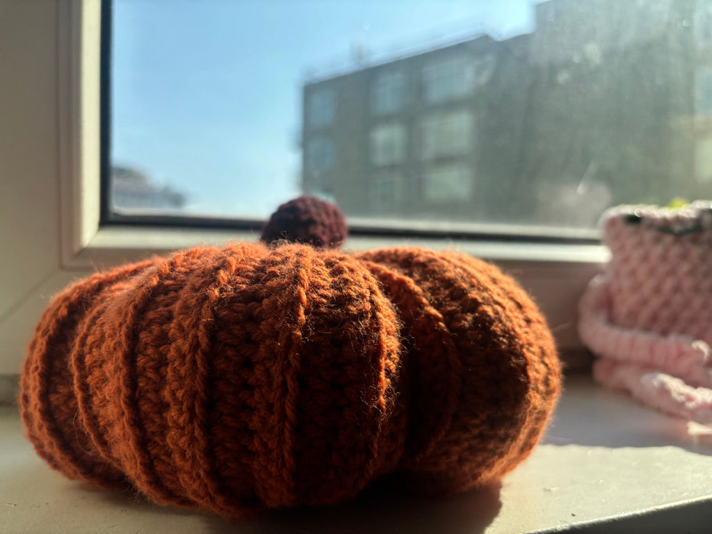 plushie pumpkin pillow